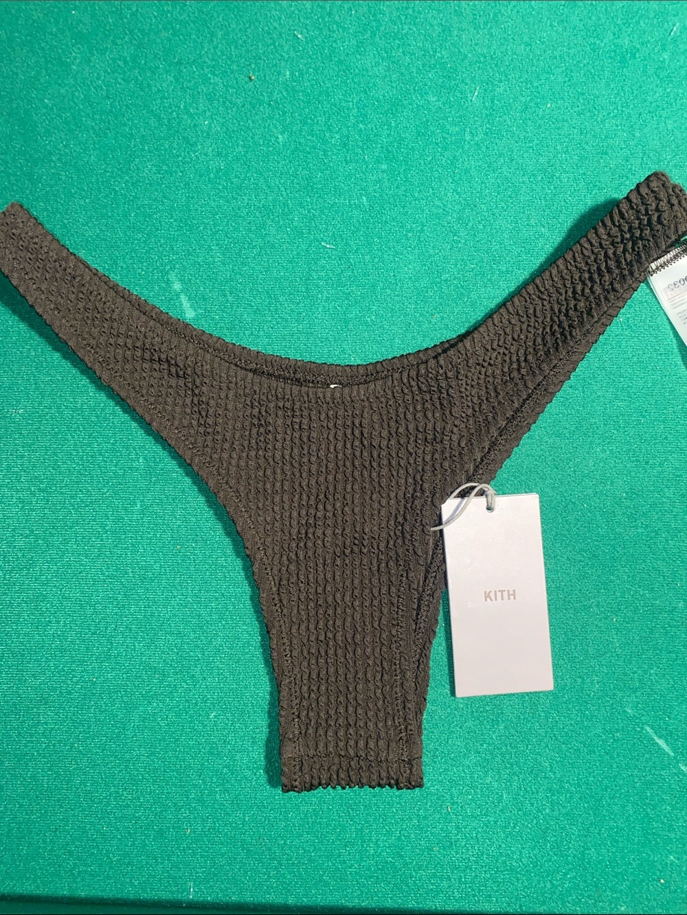 Kith Kids Dark Brown Textured Bottoms